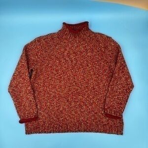 Cappagallo Knitted Partial Turtle Neck Sweater